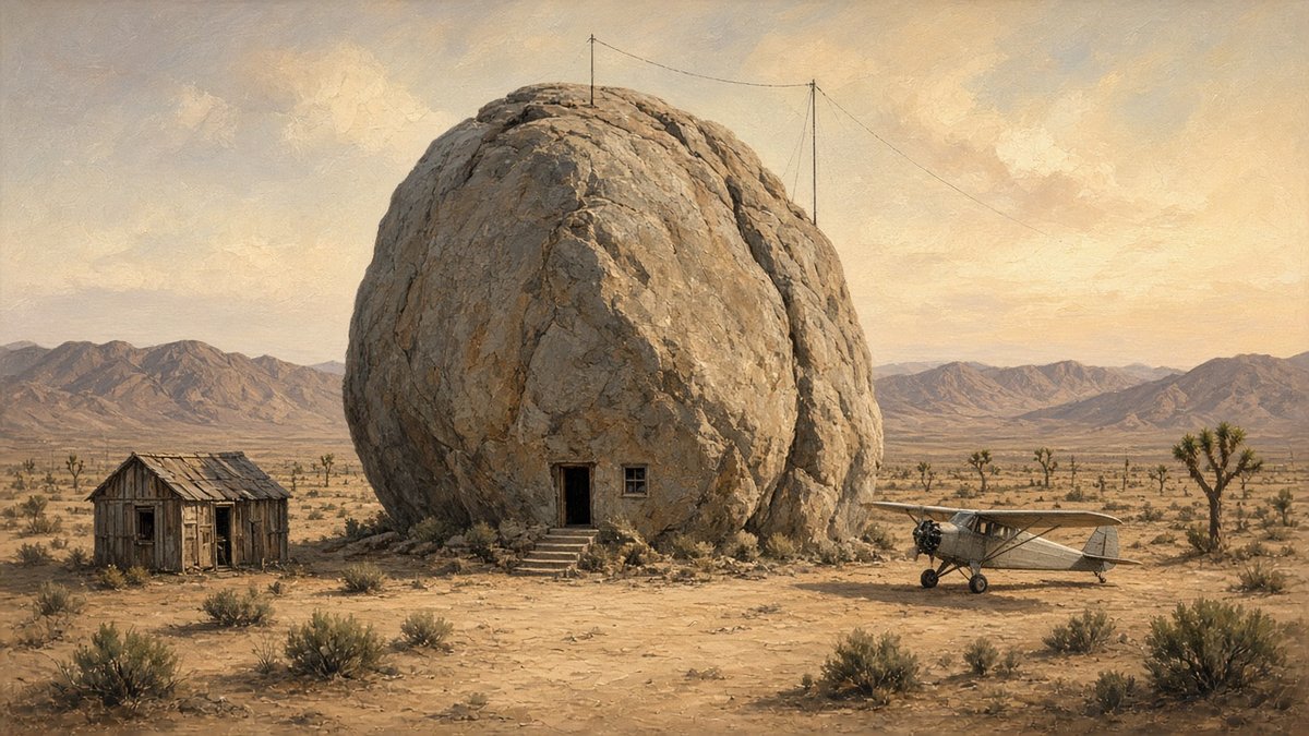 Frank Critzer and the Room Under Giant Rock